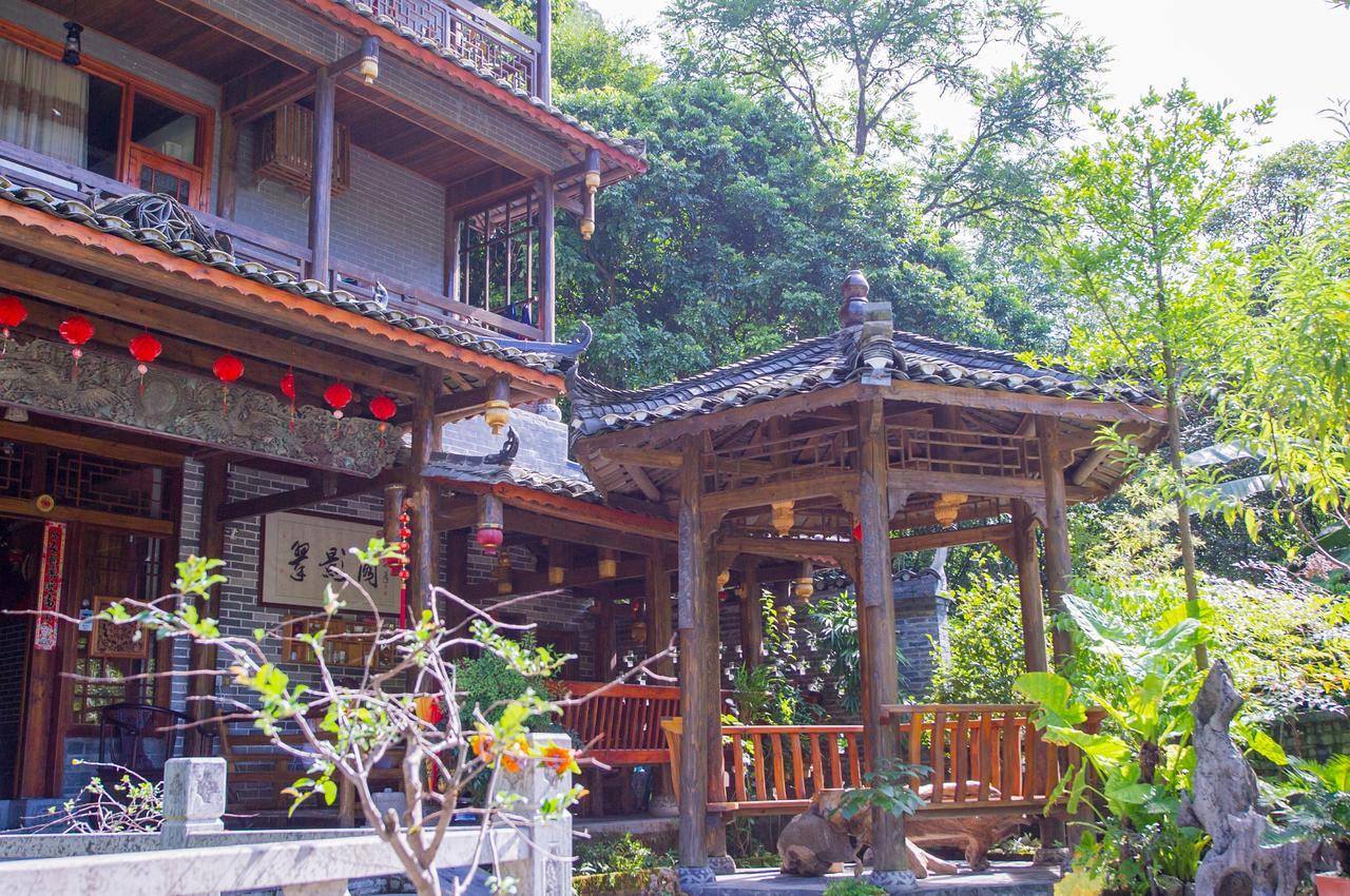 Yangshuo Scenic Mountain Retreat Hotel ภายนอก รูปภาพ